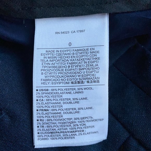 Banana Republic, Dress Pants, Dark Blue - Picture 5 of 5